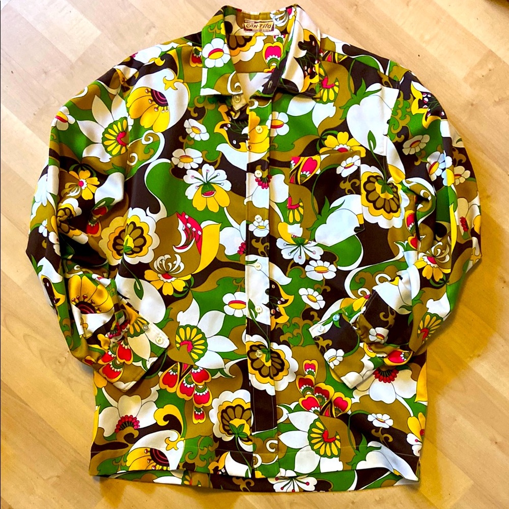 Can Tho Tailor Retro Floral Shirt